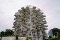 Montpellier LÃ¢â¬â¢Arbre Blanc design white tree tower by japan architect Sou Fujimoto