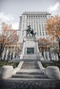 Montreal Boer War Memorial Royalty Free Stock Photo