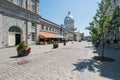 St-Paul street in Old Montreal Royalty Free Stock Photo