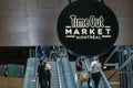 Time Out Market food hall in Montreal Centre Eaton