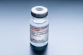 Vial of Moderna Covid-19 vaccine