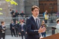 Canadian Prime Minister Justin Trudeau Royalty Free Stock Photo