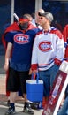 Montreal Canadians fans before 3th match again Boston Bruins