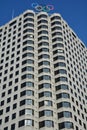 Montreal Olympic House building Located at 500 Rene Levesque Royalty Free Stock Photo