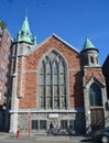 Eglise Unie Saint-Jean Saint John United Church Royalty Free Stock Photo