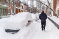 Montreal snowstorm in January 2018