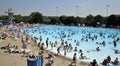 Parc Jean-Drapeau pool. The pool was the site of the 2006 world FINA aquatic championship