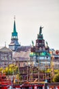 Notre Dame de Bon Secours Chapel in Montreal, Quebec, Canada Royalty Free Stock Photo