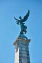 Sir George Etienne Cartier Monument in Mount Royal Park in Montreal, Quebec, Canada Royalty Free Stock Photo