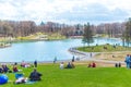 Beaver Lake - Mount Royal Park, Montreal, Quebec, Canad