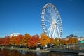 Great wheel of Montreal city in Canada Royalty Free Stock Photo