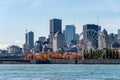 Montreal Skyline from Parc Jean Drapeau Royalty Free Stock Photo