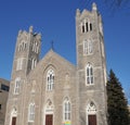 Saint-Laurent Church was rebuilt between 1835 and 1837 Royalty Free Stock Photo