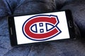 Montreal Canadiens ice hockey team logo Royalty Free Stock Photo