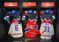 Montreal Canadiens locker room replica National Hockey League NHL