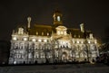 Montreal City Hall at night