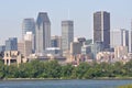 Montreal city skyline, Quebec, Canada Royalty Free Stock Photo