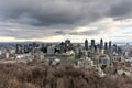 Montreal City Skyline Royalty Free Stock Photo