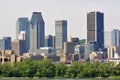 Montreal city skyline, Quebec, Canada Royalty Free Stock Photo