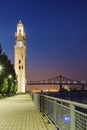 Montreal Clock Tower Royalty Free Stock Photo