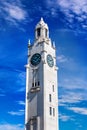 Montreal clock tower, Quebec, Canada Royalty Free Stock Photo