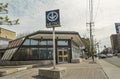 Montreal subway system Fabre metro station