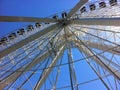 Montreal Ferris Wheel Background Royalty Free Stock Photo
