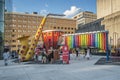 Kids area at the Montreal jazz festival