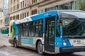 Montreal metro bus