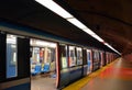 Montreal metro almost empty