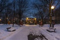 Montreal night scene