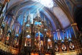 Montreal Notre-Dame Basilica Royalty Free Stock Photo
