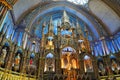 Montreal Notre-Dame Basilica Royalty Free Stock Photo