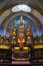 Montreal Notre-Dame Basilica Royalty Free Stock Photo