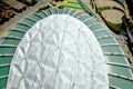 The Montreal Olympic Stadium roof.