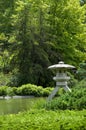 Montreal Quebec Botanical Garden Japanese Structure Royalty Free Stock Photo