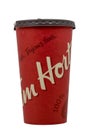 Montreal, Quebec, Canada - August 18, 2018: Tim Hortons are making major change to its coffee cups