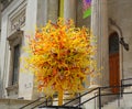 Dale ChihulyÃ¢â¬â¢s iconic artwork The Sun Royalty Free Stock Photo