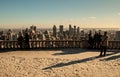 Montreal - Downtown Panorama winter