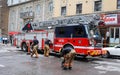 On duty Service de securite incendie de Montreal