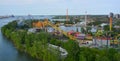 La Ronde Round is an amusement park in Montreal