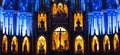 MONTREAL, QUEBEC, CANADA - MAY 21, 2018: Interior Of Notre-Dame De Quebec Basilica-Cathedral; Quebec City, Quebec Royalty Free Stock Photo