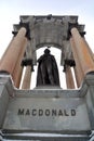 This monument in memory of John A. Macdonald