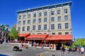 Tourists on Jacques Cartier place.Place Jacques-Cartier