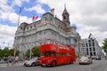 Montreal`s city hall is one of the best examples of the Second Empire style