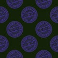 Montreal seamless pattern Royalty Free Stock Photo