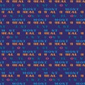 Montreal seamless pattern Royalty Free Stock Photo