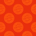 Montreal seamless pattern Royalty Free Stock Photo