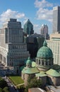 Montreal Skyline by Day Royalty Free Stock Photo