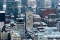 Montreal Skyline from Kondiaronk Belvedere / Mont-Royal